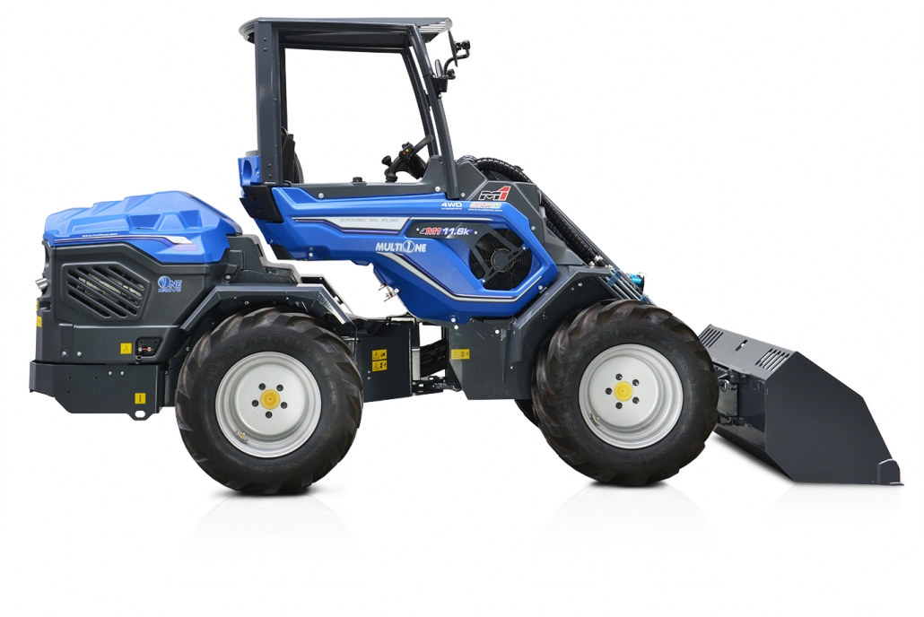 series 11 with bucket on the ground
