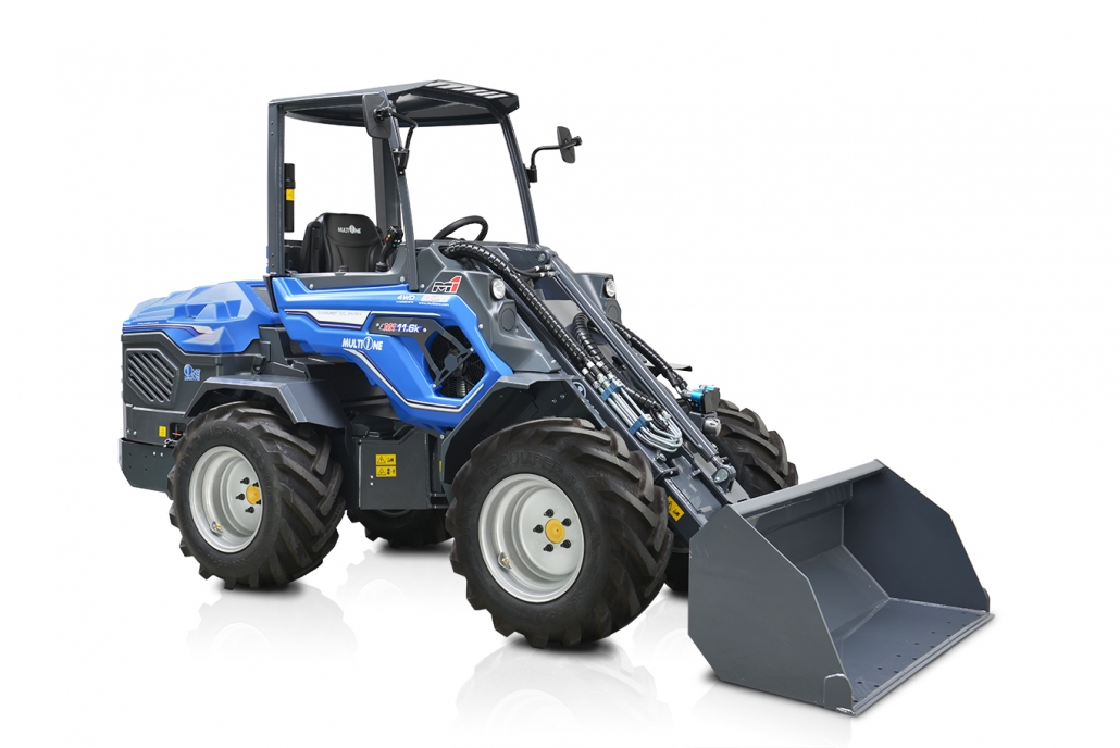 series 11 with bucket right side from afar