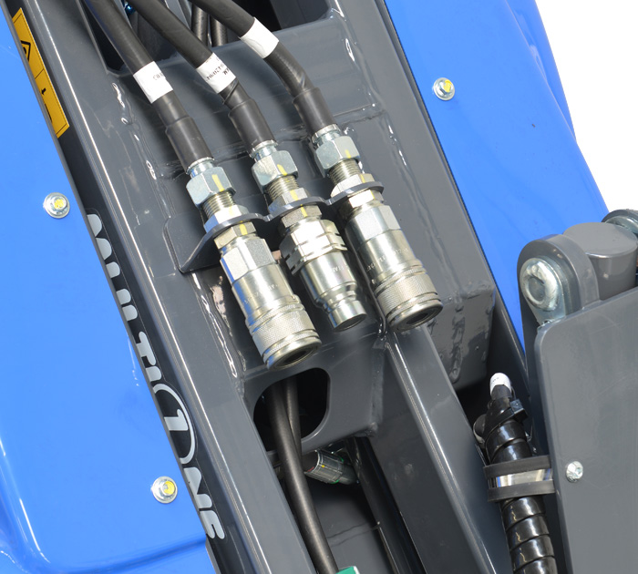 MultiOne mini loader 1 series hydraulic quick coupler