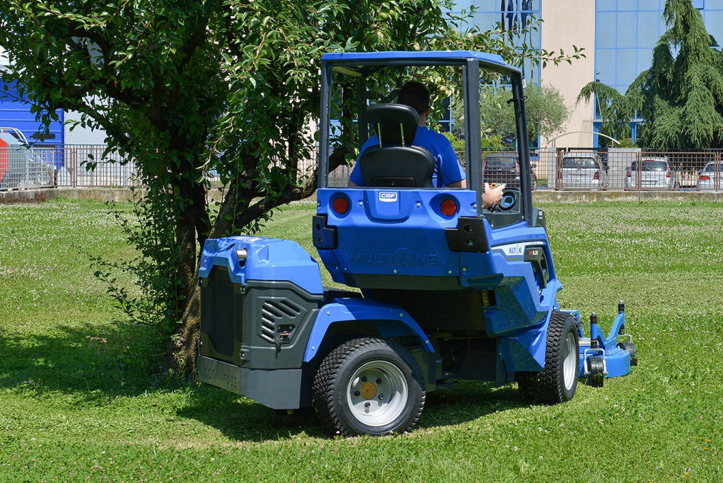 MultiOne mini loader 6 series with tornado lawn mower