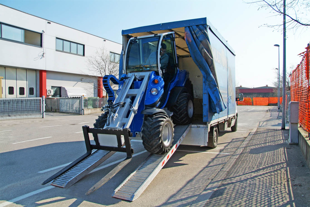 example of a use of the alluminium ramps