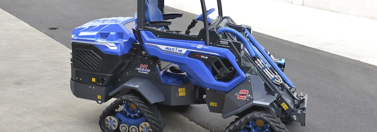 10.9 track drive system for miniloader by MultiOne