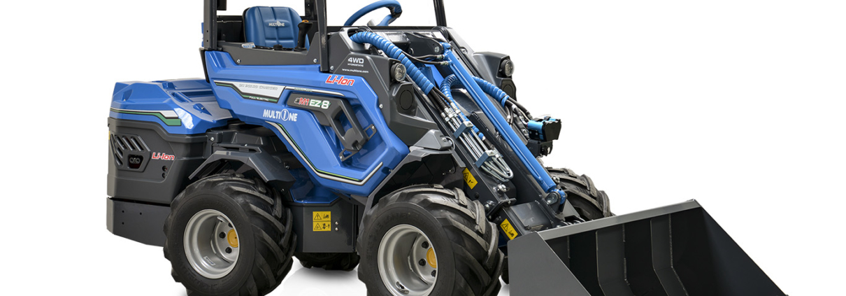 Emission Zero 8 lithium battery miniloader by MultiOne