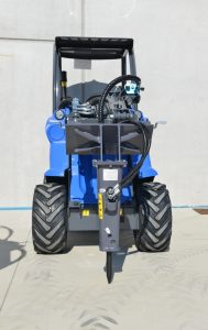 hydraulic breaker full view from the front