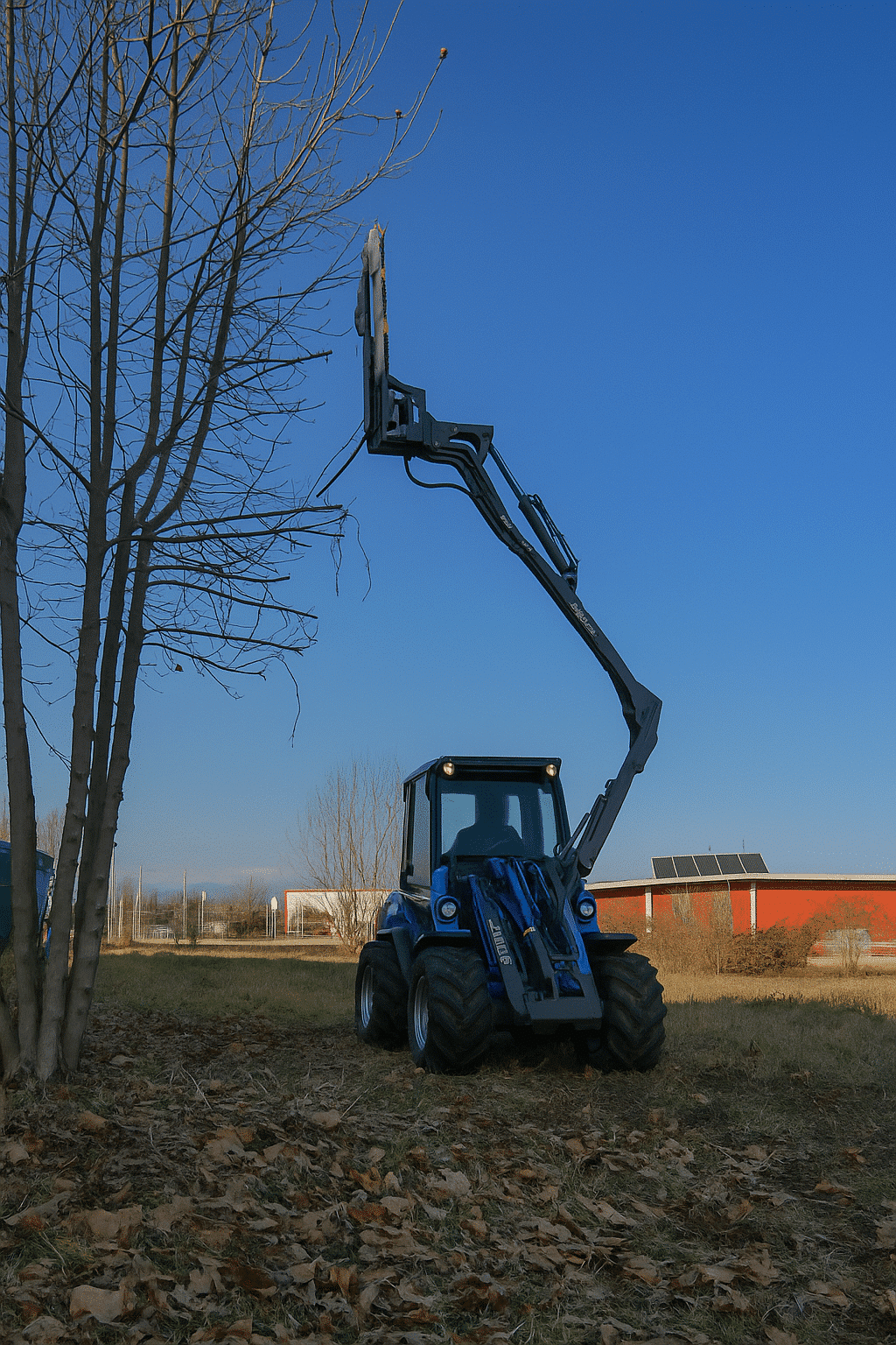 Articulated side arm