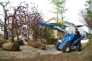 jib crane used on trees