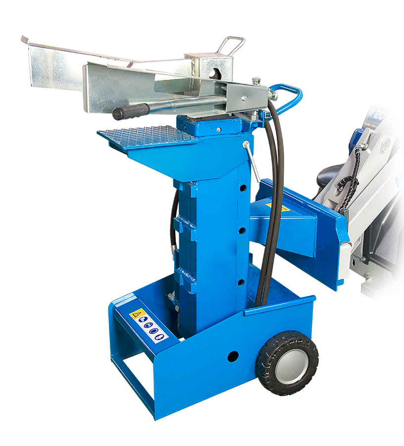 log splitter zoomed