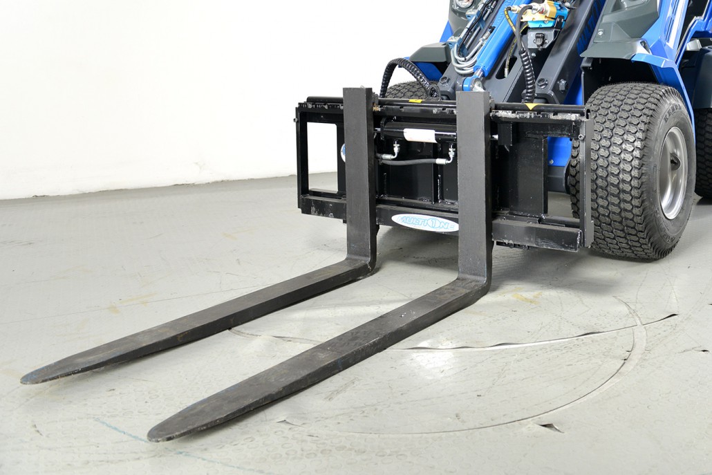 pallet fork with side shift zoomed