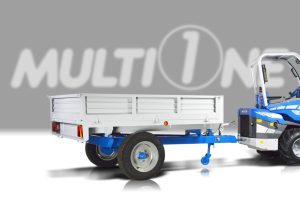 trailer attached to a miniloader