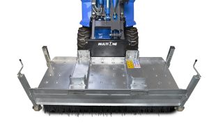 push broom view from above