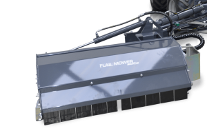 flail mower with side shift