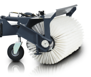rotary broom for snow and foliage