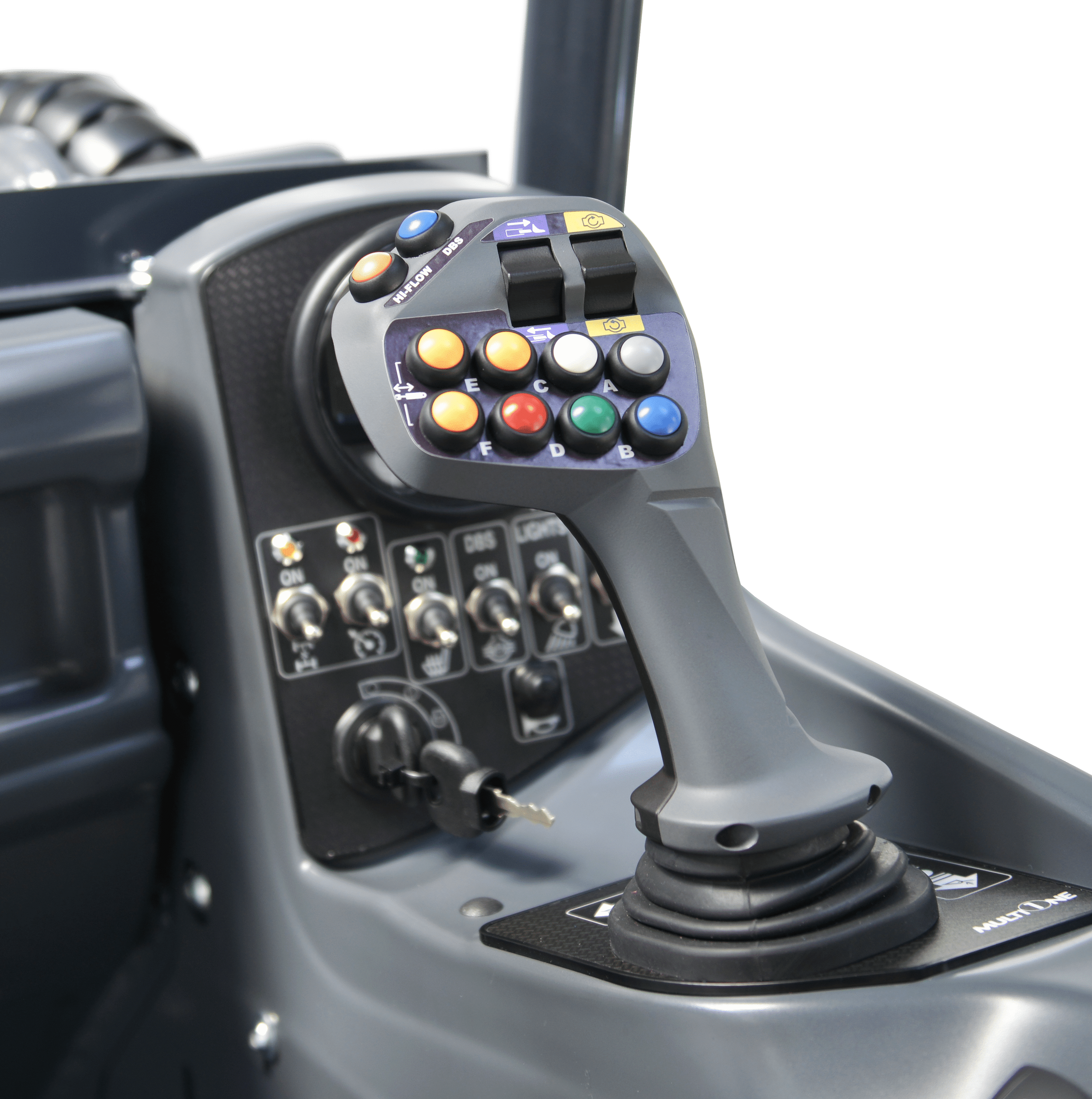 Comfort Feature: multifunction joystick