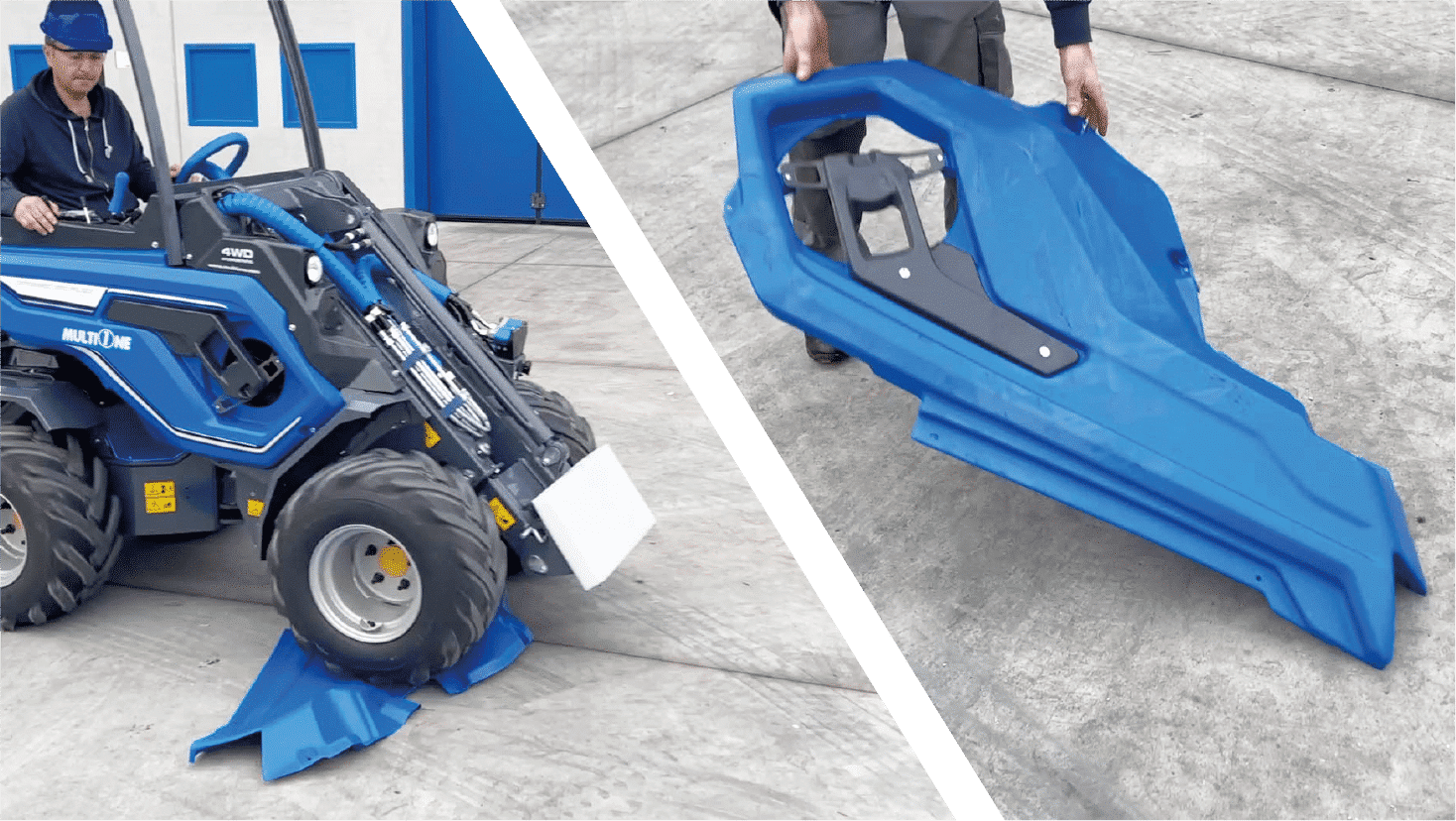 Unbreakable body panels MultiOne’s Technological Edge